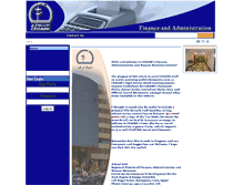 Tablet Screenshot of admin.cedare.int